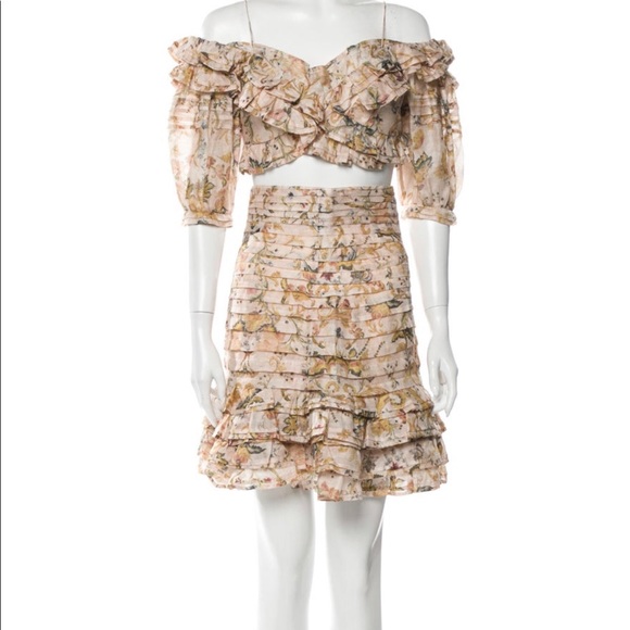 Zimmermann Painted Heart ruffled top Size 1/Small - Picture 11 of 15